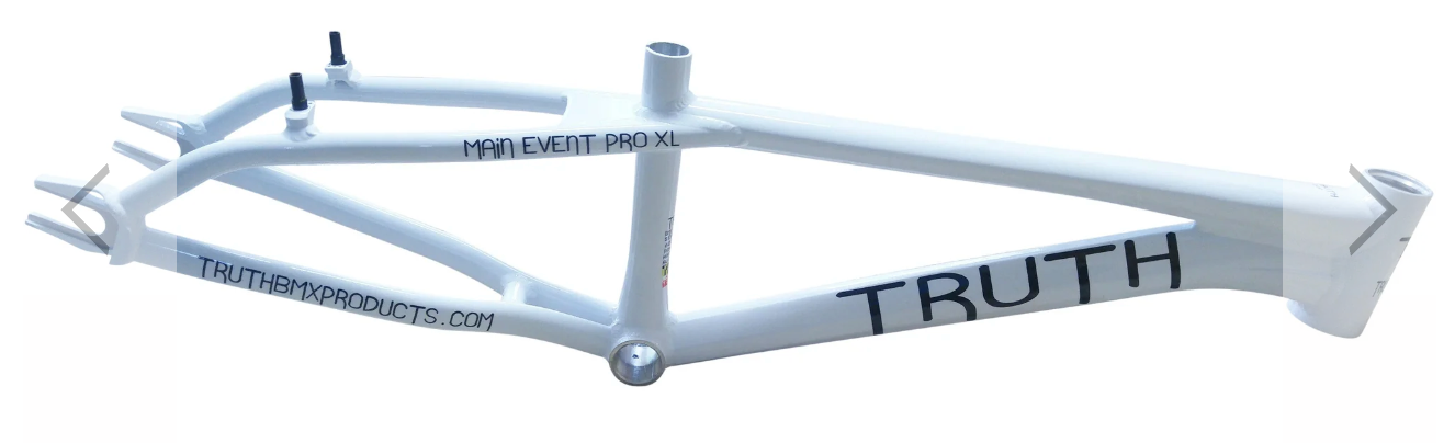 TRUTH 20" ALUMINUM MAIN EVENT BMX RACE FRAME